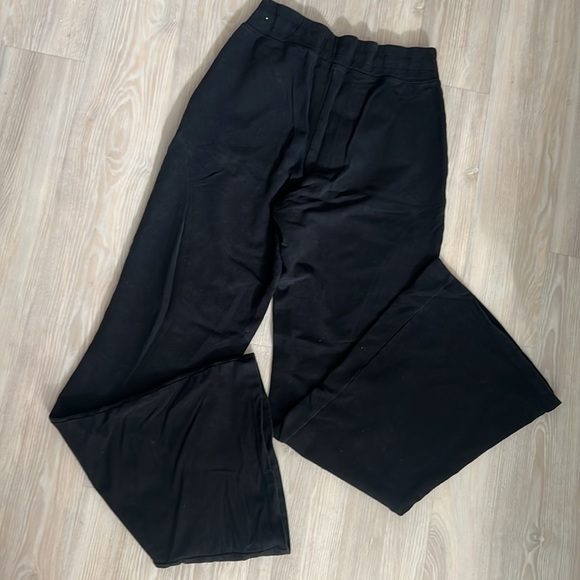 Abercrombie & Fitch women’s wide leg flare leggings, black size small - Picture 3 of 3